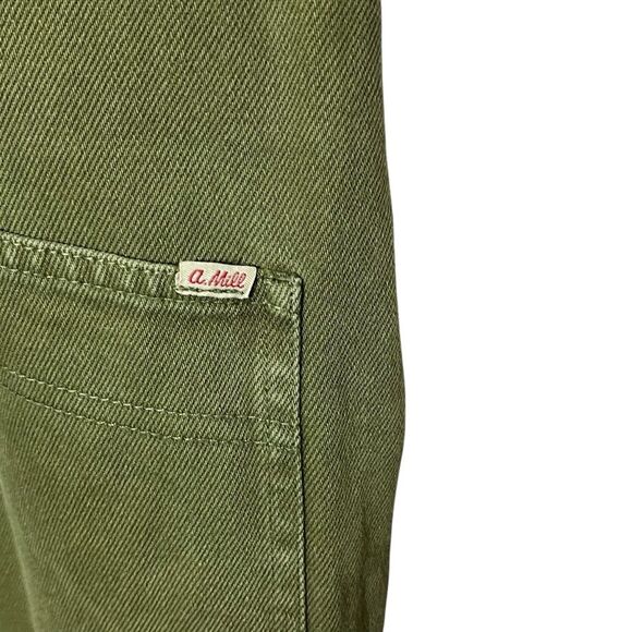 Alex Mill Claire Saffitz Utility Overalls Women’s Small Green Cotton Workwear - Picture 8 of 12